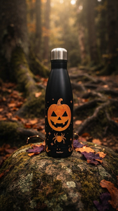 Halloween Pumpkin Stainless Steel Water Bottle Custom Printed Insulated Drink Bottle for Gifts and Events - Product Image 3