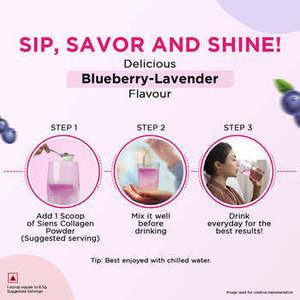 Colágeno Marino Hidrolizado en Polvo Premium Siens de Dabur, Suplemento de Colágeno Efectivo para la Luminosidad, Fuerza y Vitalidad de la Piel - Product Image 4