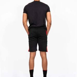 Summer OEM Custom Logo Short Sleeve Heavy Weight Solid Color Cotton <b>T</b> <b>Shirt</b> And Shorts Sets Breathable Plus Size <b>Men</b> Twin Set - Product Image 5