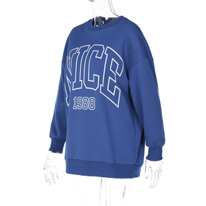 Sudadera con capucha de mujer hecha a medida con el mejor diseño, ropa de calle larga cómoda de seda ligera con patrón de estampado de invierno - Product Image 2