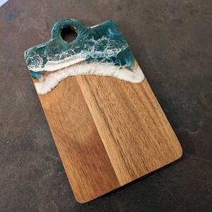 Tabla de Cortar de Madera de Acacia con Mango, Tabla de Charcutería de Madera, Tabla de Cortar para Cocina, para Carne, Queso, Verduras, Pan, Fruta - Product Image 6