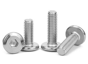 CHICAGO thép không gỉ 304 hình bầu dục Đầu phẳng Nuts Set M8/M4 Nam Nữ chủ đề thô chủ đề 10 mét cho đồ nội thất số liệu - Product Image 2