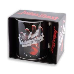 Taza de diseño vintage de Judas Priest, de acero británico, para regalos - Product Image 4
