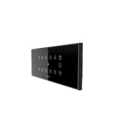Interruptor de Pared Inteligente WiFi TUYA, Control Remoto Inalámbrico, 08 Luces Encendido/Apagado, Panel de Vidrio Templado NFC, Compatible con Google Assistant y Alexa