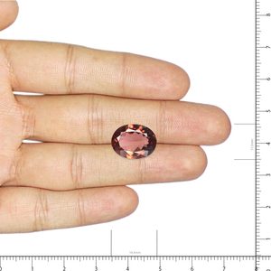 Pierre précieuse naturelle de 6,71 carats, tourmaline facettée, taille coussin, améthyste verte, créée en laboratoire, certifiée IGI, comprenant turquoise, opale, aigue-marine - Product Image 3