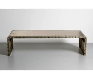 Table basse moderne écologique galvanisée - Design artisanal pour les restaurants et la décoration intérieure |   Fabricant et fournisseur - Product Image 4