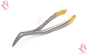 BISONS Vente en gros de forceps manuels pour l'extraction des fragments dentaires, pinces chirurgicales à intervention minimale en acier inoxydable - Product Image 2