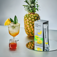 [Gluet] Koreaanse Drank Appelazijn Ananas 15 Sticks Biologische Azijn Stick Voor Dieet Wellness Schoonheid En Dagelijkse Gezondheid