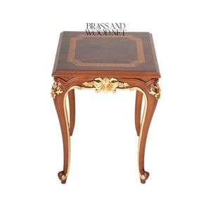 Juego de Mesa de Madera Clásico de Lujo, Muebles para Sala de Estar - Product Image 4