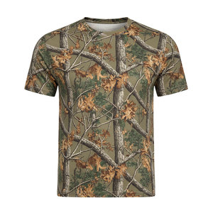 เสื้อยืดสำหรับล่าสัตว์คุณภาพสูง แห้งเร็ว สีสันตามสั่ง ราคาขายส่ง - Product Image 1