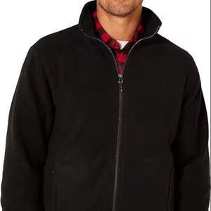 Chaqueta polar de lona con cremallera para hombre, ropa térmica de invierno para actividades al aire libre, para senderismo y esquí, cálida y transpirable - Product Image 1