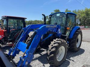 Tracteur agricole New Holland T4.110 haute efficacité 100 CV pour roue de moteur, roulement d'engrenage, noyau utilisé, livraison gratuite - Product Image 4