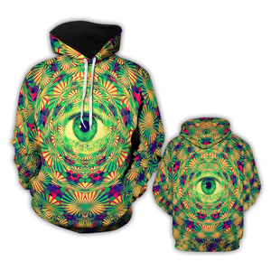 Sudadera con capucha para hombre y mujer, prenda deportiva Unisex con diseño de logotipo impreso, bordado OEM, 100% de algodón, diseño liso en blanco, venta al por mayor - Product Image 4