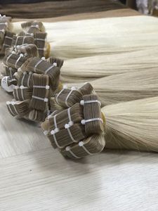 Extensiones de cabello súper dobles de lujo, decoloradas a rubio, 100% cabello vietnamita de APOGROUP HAIR - Product Image 5