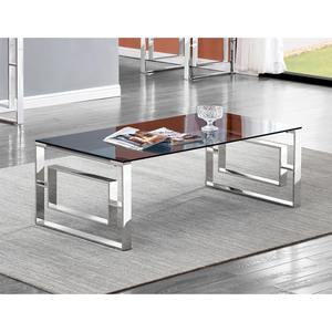 High End Eco-Friendly Producer Wholesale Modern Home Furniture Metal <b>Stainless</b> <b>Steel</b> Living Room clear Tempered Coffee <b>Table</b> - Product Image 3