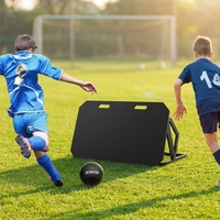 Muro de Rebote Plegable y Portátil para Entrenamiento de Fútbol al Aire Libre, Resistente a Impactos, Tablero de Rebote de Fútbol Profesional de HDPE, Personalizable