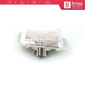 Luz indicadora de espejo retrovisor lateral BSP907-2, lente blanca derecha 71748253 6325.H1 para MK3 - Product Image 3
