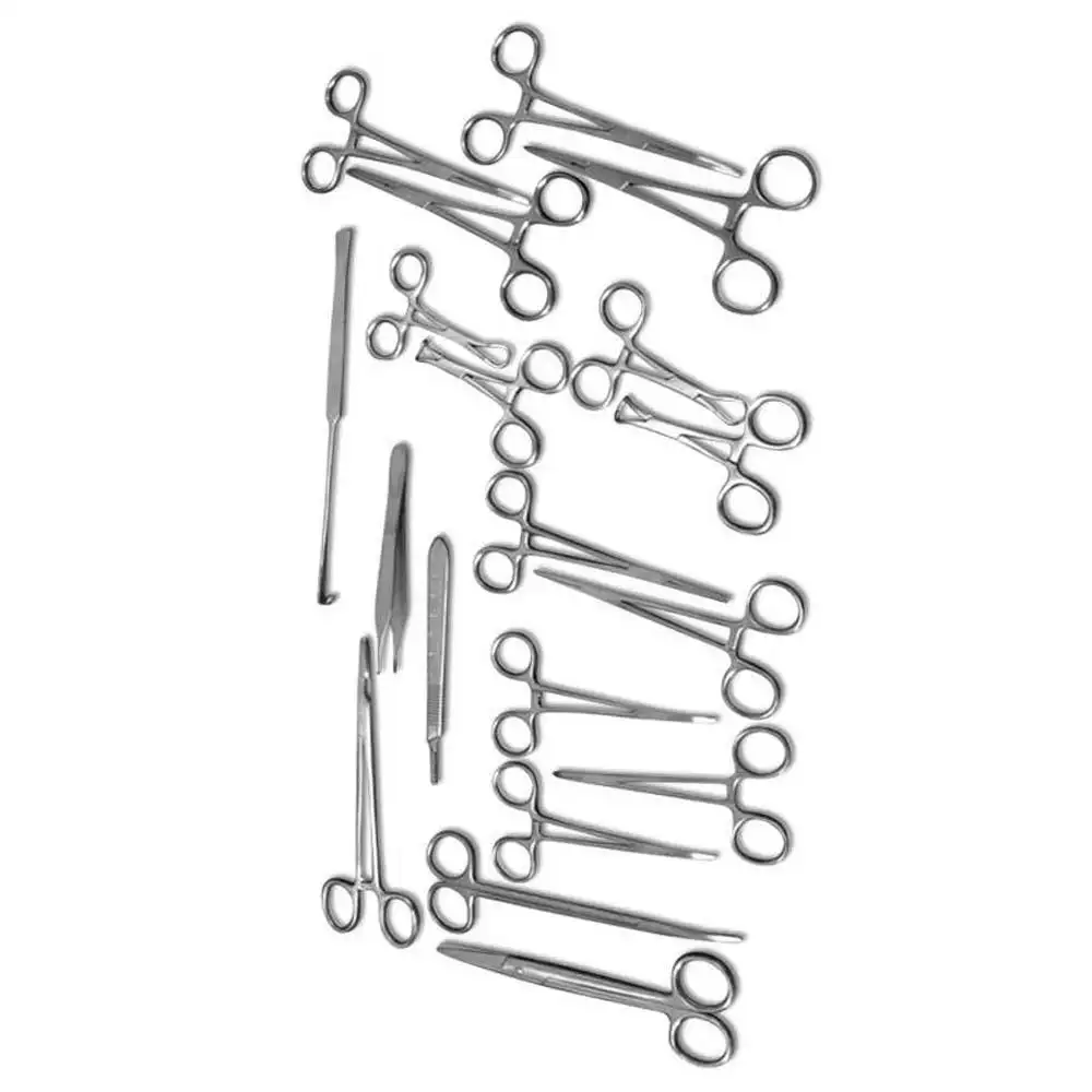 مجموعة أدوات جراحية بيطرية بجودة عالية ، 72 قطعة, مجموعة من الأدوات الجراحية العامة للملالين ، مجموعة أدوات بيطرية