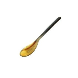 Juego de cubiertos de tamaño Irregular, juego de cubertería con diseño de cuerno y cuchara brillante - Product Image 2