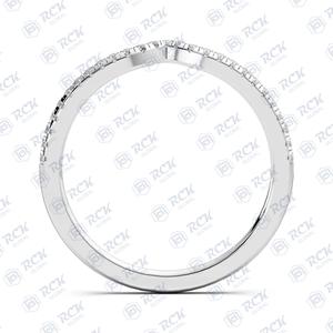 1.00 TCW round Cut Eternity Moissanite <b>Ring</b> for Women Anniversary & Birthday Gift Band for Your Love - Product Image 3