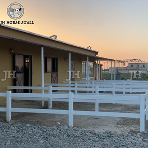 Panneaux de clôture en PVC pour chevaux de campagne équestres Rails de clôture Protection UV Haute qualité 100% - Product Image 2