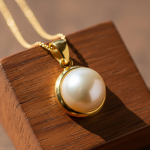 Cadena de Plata de Ley 925 de Grado Superior colgante bohemio con forma de perla de agua dulce Natural cristal curativo regalo de moda colgantes encantos - Product Image 5