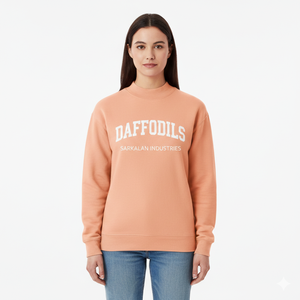 Sweat-shirt oversize pour femme, col montant, imprimé, avec badge à sequins, en molleton de coton, coupe ample, décontracté, streetwear automne/hiver, logo frontal - Product Image 1