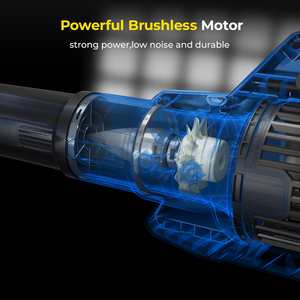 东城无绳园林工具20v便携式吹叶机专业电动吹雪机 - Product Image 2