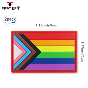 แผ่นพีวีซีแผ่นปะพีวีซีน้ำหนักเบาแผ่นแปะพีวีซีออกแบบใหม่โลโก้ยางตามสั่ง - Product Image 2