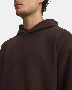 Sweatshirt Pullover Solid Color Digital Printing Zipper-Up Drop Shoulder Elastic Rib Breathable 100% Cotton Autumn Wear Hoodie - Product Image 3