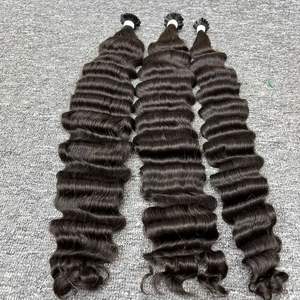 ผมมนุษย์ม้วนเป็นลอนคลื่นน้ำเกรดไม่แพงผมมนุษย์แบบม้วนผมแบบโรแมนติกคุณภาพสูง - Product Image 5