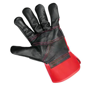 Guantes de Trabajo de Cuero Vacuno Duraderos de Grado A Resistentes al Desgaste para Logística de Almacén y Mantenimiento General - Product Image 5