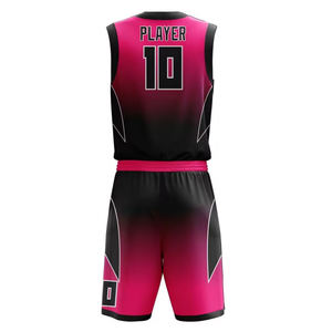 Tenue de basketball respirante et à séchage rapide pour hommes, uniforme de match sportif personnalisable pour adultes, style - Product Image 3