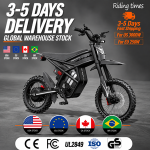 Moto tout-terrain électrique Ridingtimes GT 54PRO pour adultes, longue autonomie, batterie lithium intégrée 60V, moteur central - Product Image 2