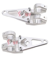 Support de phare CNC 26mm 31mm 45mm en aluminium pour pièces de moto Monkey