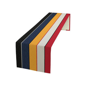 Nouveau design 100% pur coton décoration de la maison brodé chemin de table de luxe avec logo privé - Product Image 2