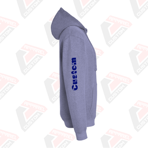 Sweat-shirt à capuche en coton de qualité supérieure pour hommes avec logo personnalisé Technique de broderie 3D en détresse Sweatshirts de qualité supérieure - Product Image 4