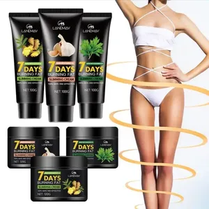 No Side Effect Natural Ginger Herbal 7 3 Days Body Weight Loss Fat Burning Slimming Cream