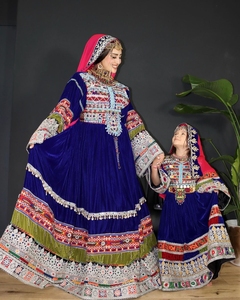 Fabricante de ropa personalizada, ropa afgana para mujer, ropa tradicional étnica afgana, producto a la venta 616 - Product Image 5