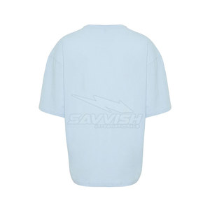 T-shirt surdimensionné confortable en matériau durable, T-shirt surdimensionné ajusté, vêtements, vêtements, T-shirt surdimensionné - Product Image 3
