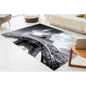 Tapis Tour Eiffel : Tapis d'entrée antidérapant, Décoration Parisienne, Tapis doux non tissé - Product Image 2