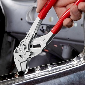 KNIPEX 150mm Length Chrome-Plated Wrench with 27mm <b>Clamping</b> Width Plastic Coating-for Tight Working Spaces - Product Image 5