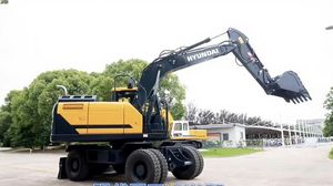 รถฮุนได HW155ขุดไฮดรอลิกขนาด15ตันขุดตีนตะขาบแบรนด์เกาหลีใหม่ - Product Image 6