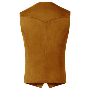 Chaleco de hombre de cuero genuino de alta calidad al mejor precio, cómodo y elegante, nuevo diseño de moda, hecho directamente en Pakistán a la venta - Product Image 5