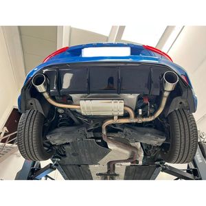Terminale rotondo da 66 mm inclinato in acciaio inossidabile - Product Image 4