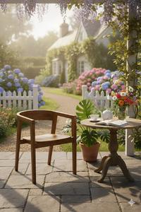 SOLOBEAT Eco-Friendly Solid Wood Chaise <b>Lounge</b> <b>Chair</b> Storage Handcrafted Modern Design Dining Villa Apartment Living Room - Product Image 4