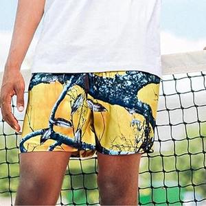 Para UOKIN Factory 2025 Nuevo diseño 100% Poliéster Transpirable Mid-Rise Boxer Shorts para hombres Patrón grande hecho por Dress Sports - Product Image 6