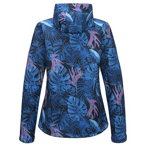 Chaquetas Softshell para Mujer, Transpirables, Impermeables, Resistentes al Viento, Ecológicas, con Acabado Teñido Liso para Uso en Exteriores en Invierno - Product Image 2