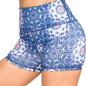 Producto Premium de la más alta calidad, pantalones cortos de yoga para entrenamiento de cintura alta, pantalones cortos de gimnasio para mujer con control de barriga - Product Image 2