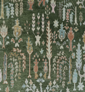 Tapis d'intérieur en laine fait main ultra doux 5x7, antidérapant, couleur unie moderne, pliable, moelleux, le plus vendu pour le salon - Product Image 3